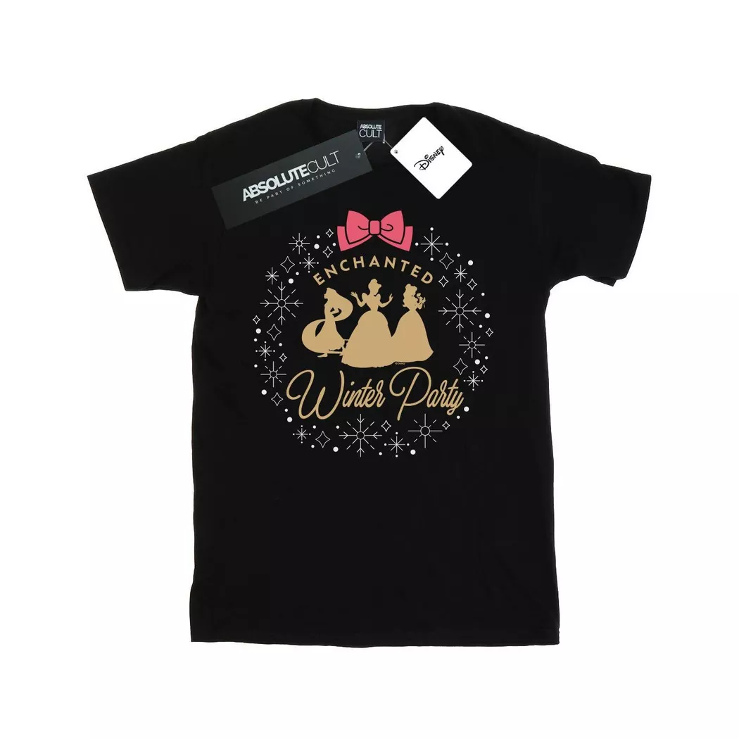 Disney - Princess Enchanted TShirt, für Damen, Schwarz, Größe XL