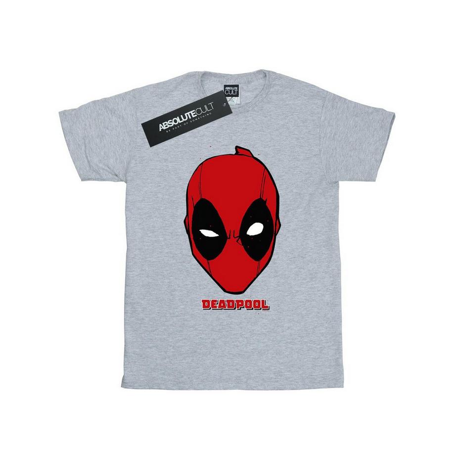 MARVEL Deadpool Head Logo T-Shirt  