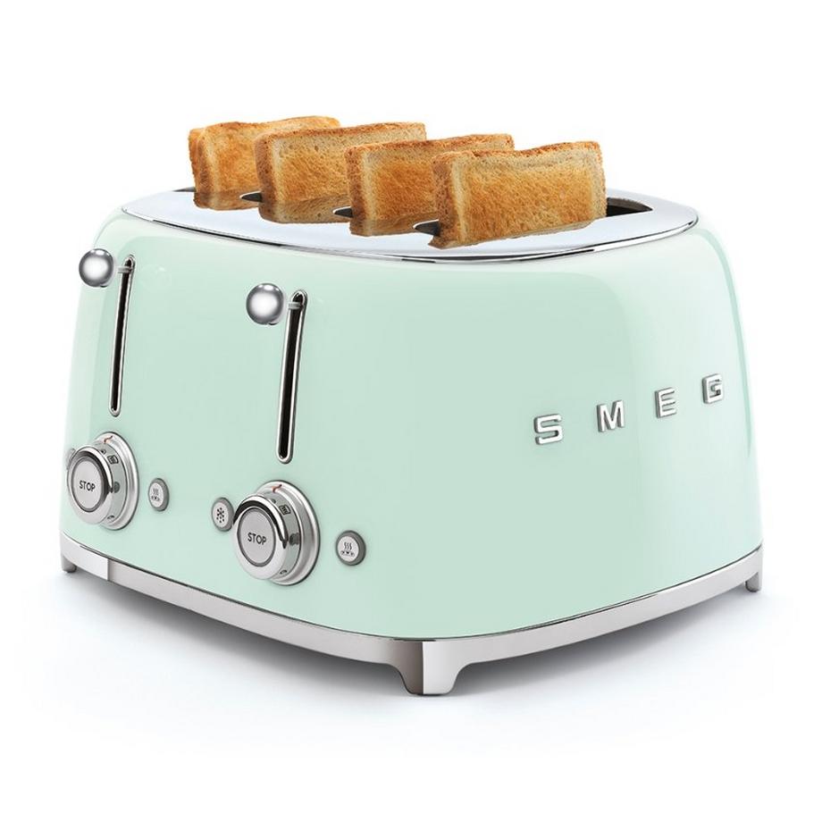 SMEG Grille-Pain 4 Tranches Esthétique Années ’50  