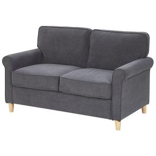 Beliani 2 Sitzer Sofa aus Samtstoff Retro RONNEBY  