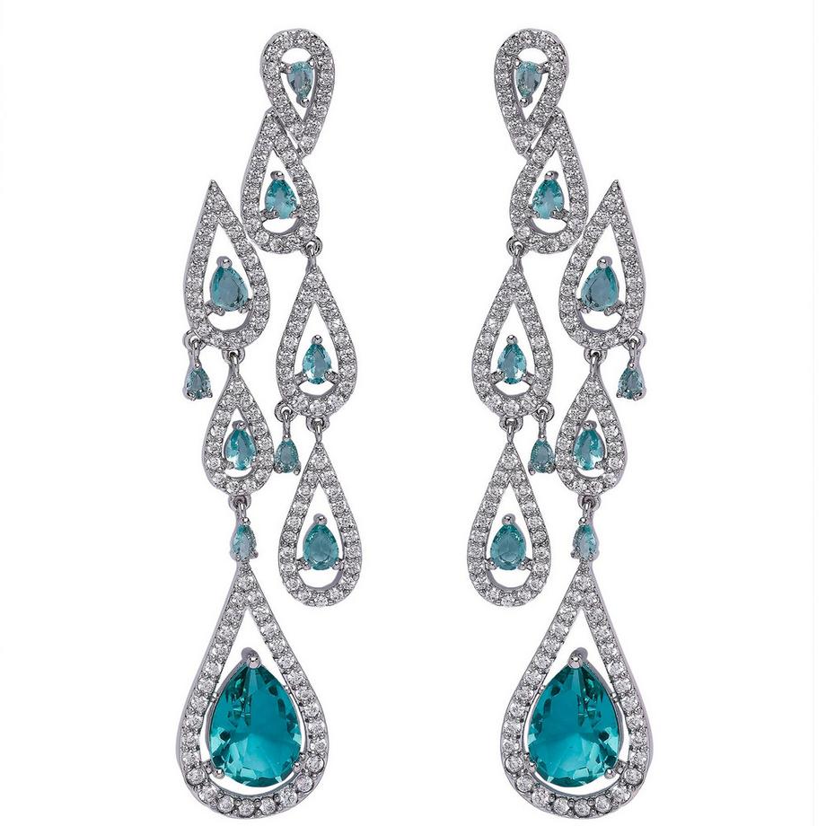 Diva Regentropfen-Hängeohrringe