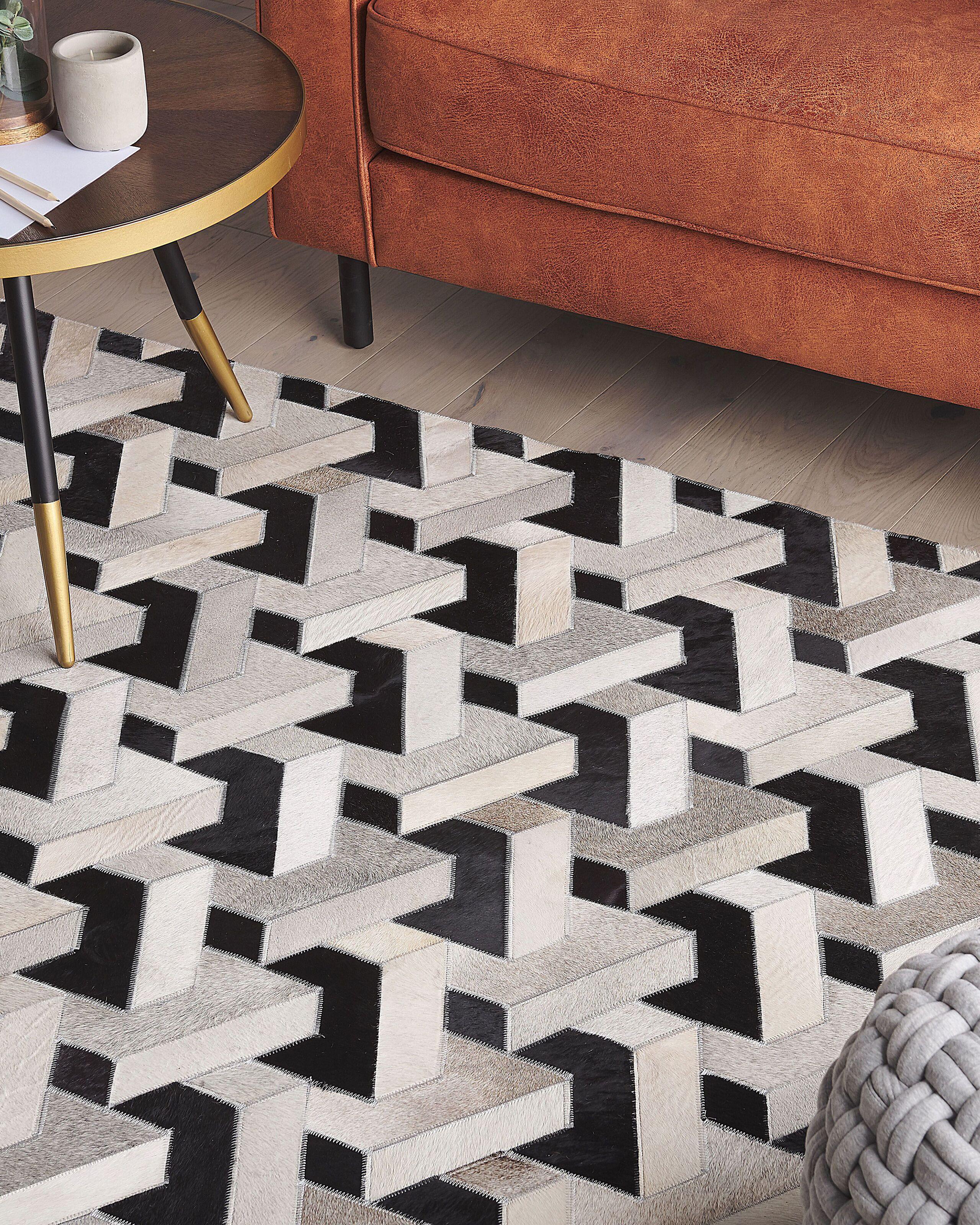 Beliani Teppich aus Kuhfell Modern NARMAN  