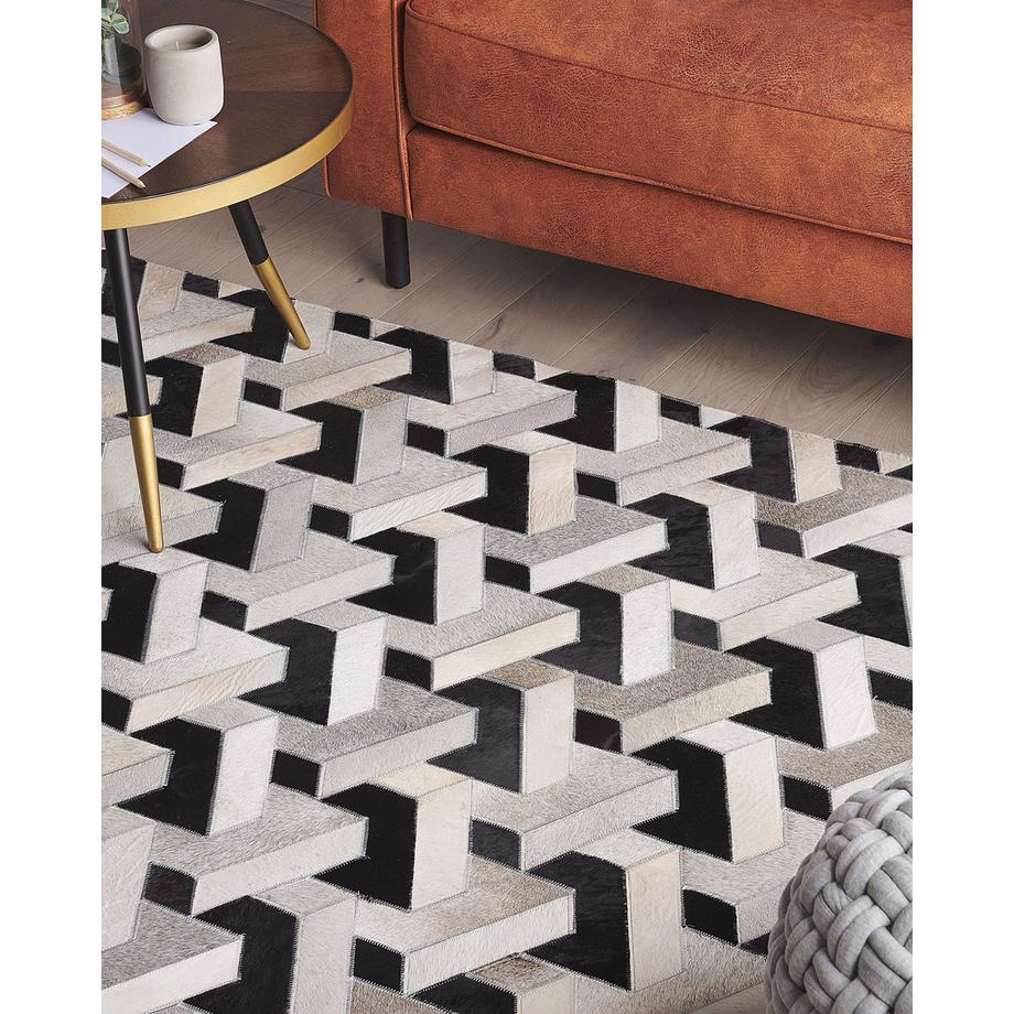 Beliani Tapis en Peau de vache Moderne NARMAN  