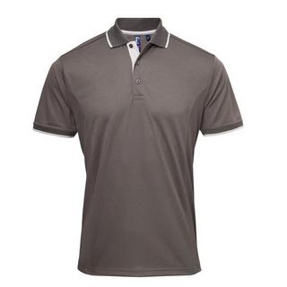 PREMIER Coolchecker Kontrast Polo Shirt  