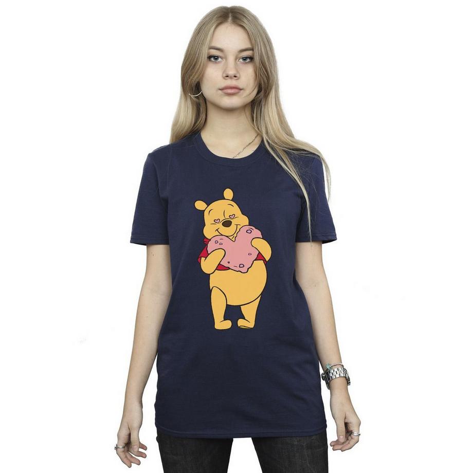 Disney Winnie l'Ourson Cœur T-Shirt Imprimé  