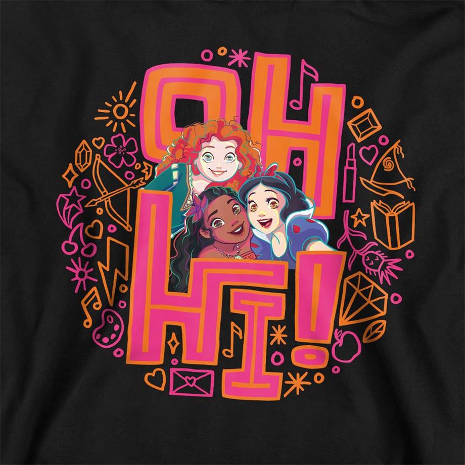 Disney PRINCESS  Oh Hi! Hoodie Zum Überziehen 