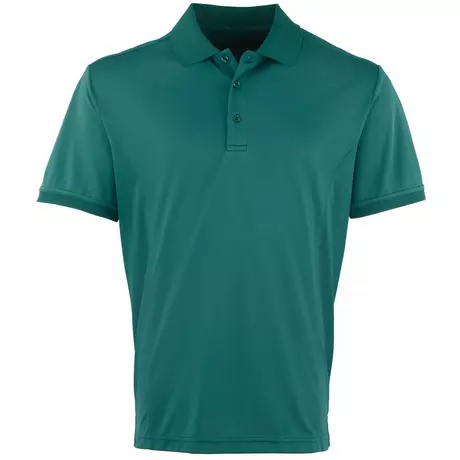 PREMIER Tshirt Polo à manches courtes en tissu Pique Coolchecker  Vert Foncé