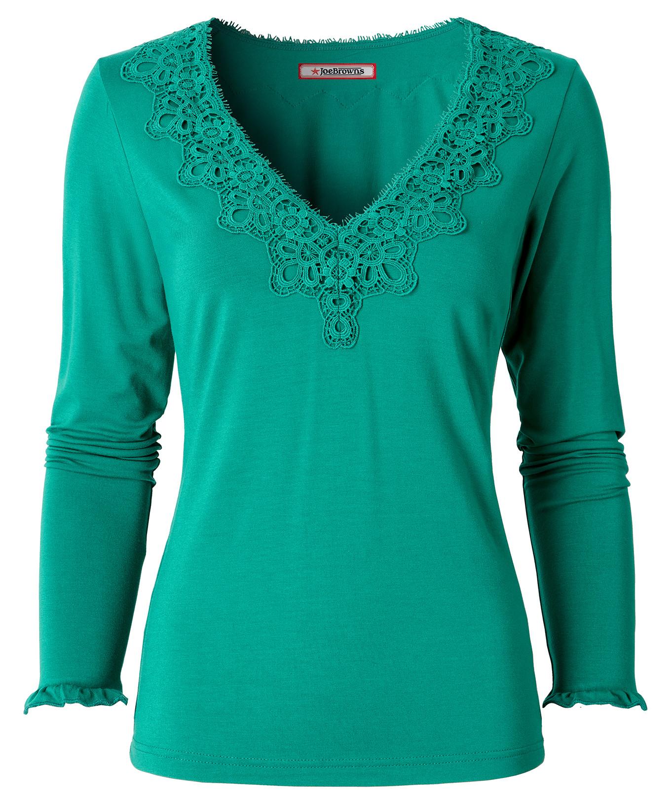 Joe Browns Maglia in jersey con abbottonatura asimmetrica  