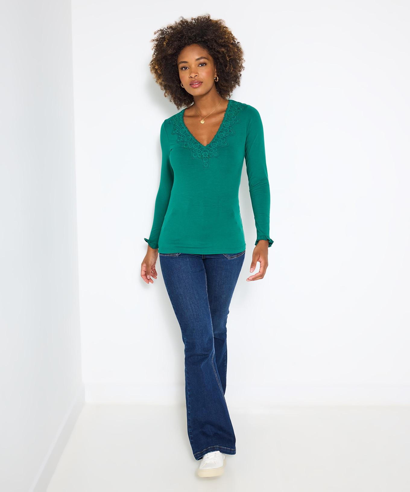 Joe Browns Maglia in jersey con abbottonatura asimmetrica  