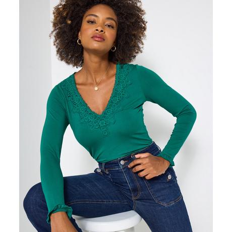 Joe Browns Maglia in jersey con abbottonatura asimmetrica  