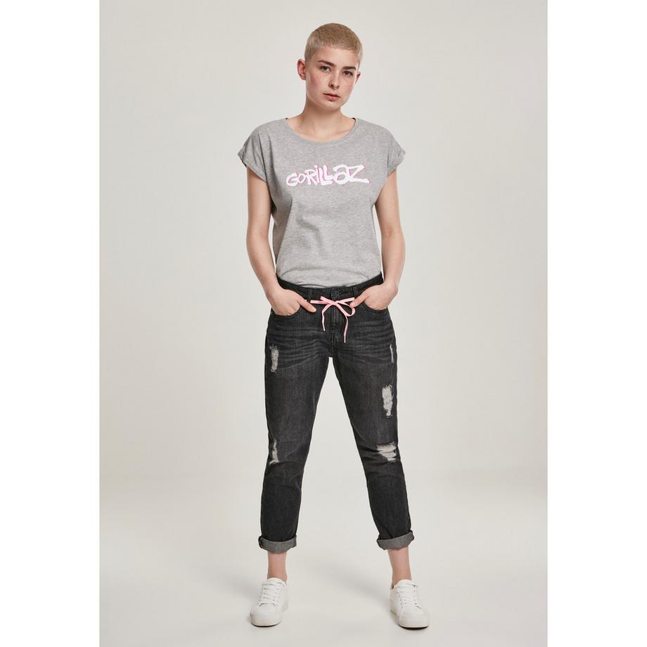 URBAN CLASSICS Gorillaz Logo T-Shirt  