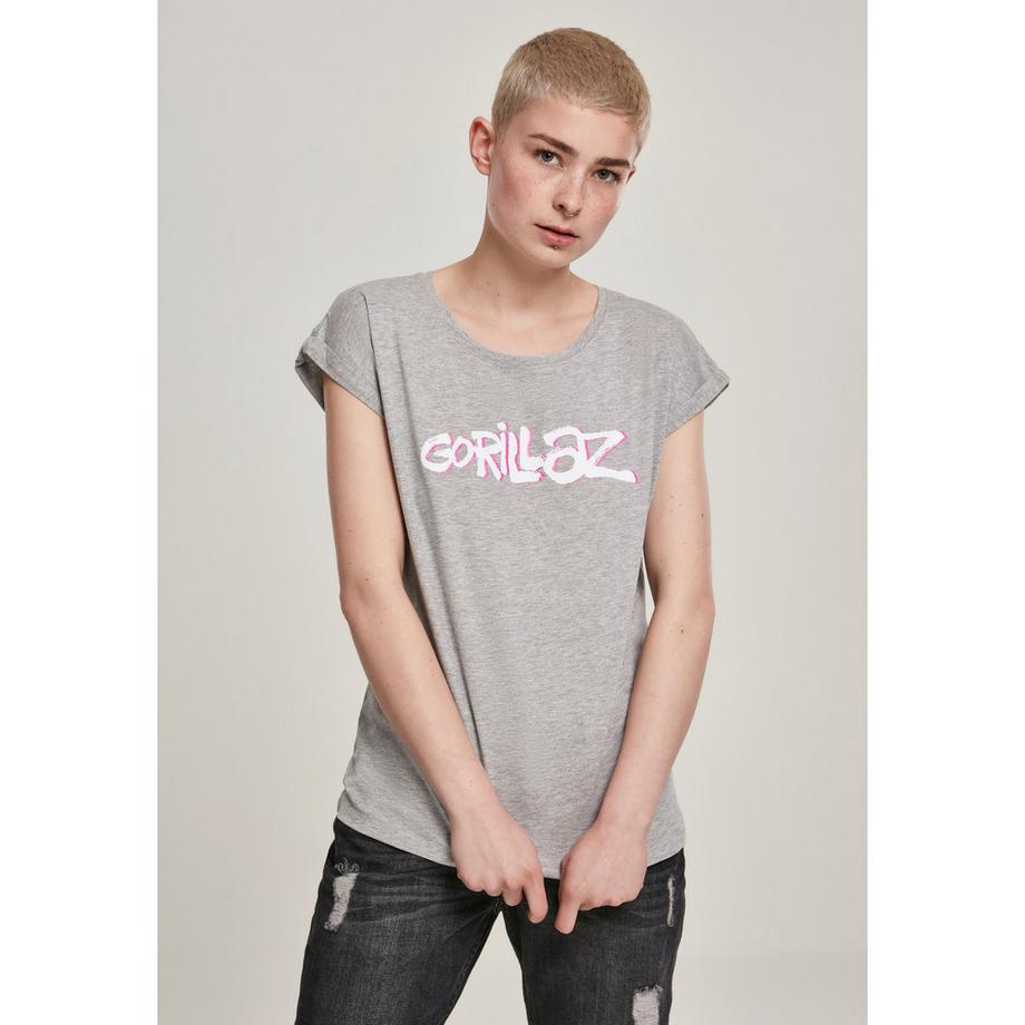 URBAN CLASSICS Gorillaz Logo T-Shirt  