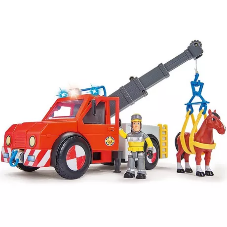 Simba  Feuerwehrmann Sam Phoenix mit Figur und Pferd 