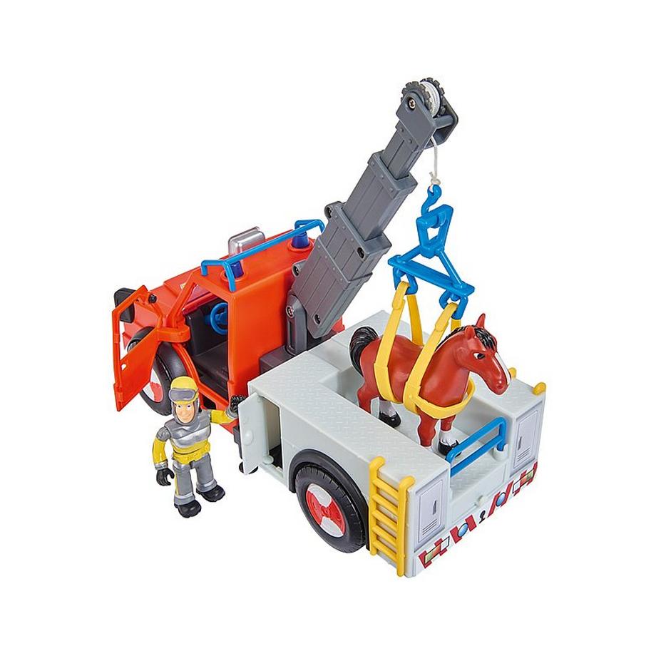 Simba  Feuerwehrmann Sam Phoenix mit Figur und Pferd 