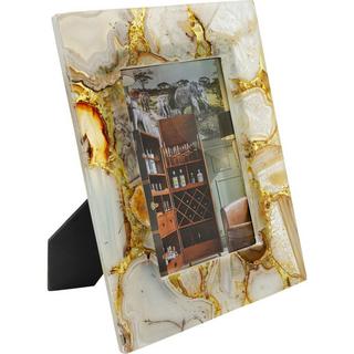 KARE Design Cadre photo Francis Agate jaune 13x18  
