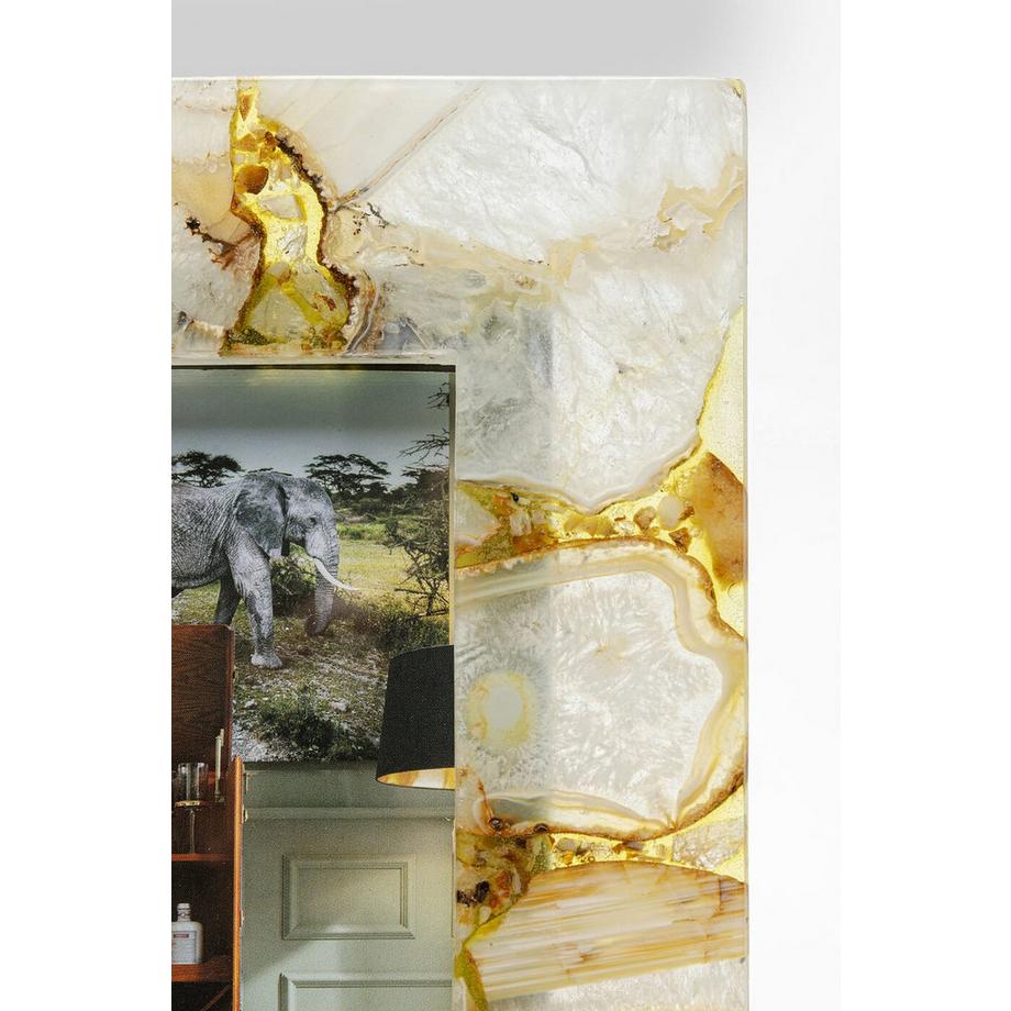 KARE Design Bilderrahmen Francis Achat gelb 13x18  