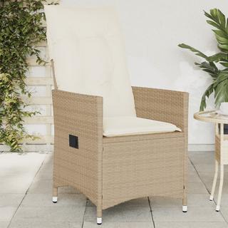 VidaXL Gartensessel verstellbar poly-rattan  