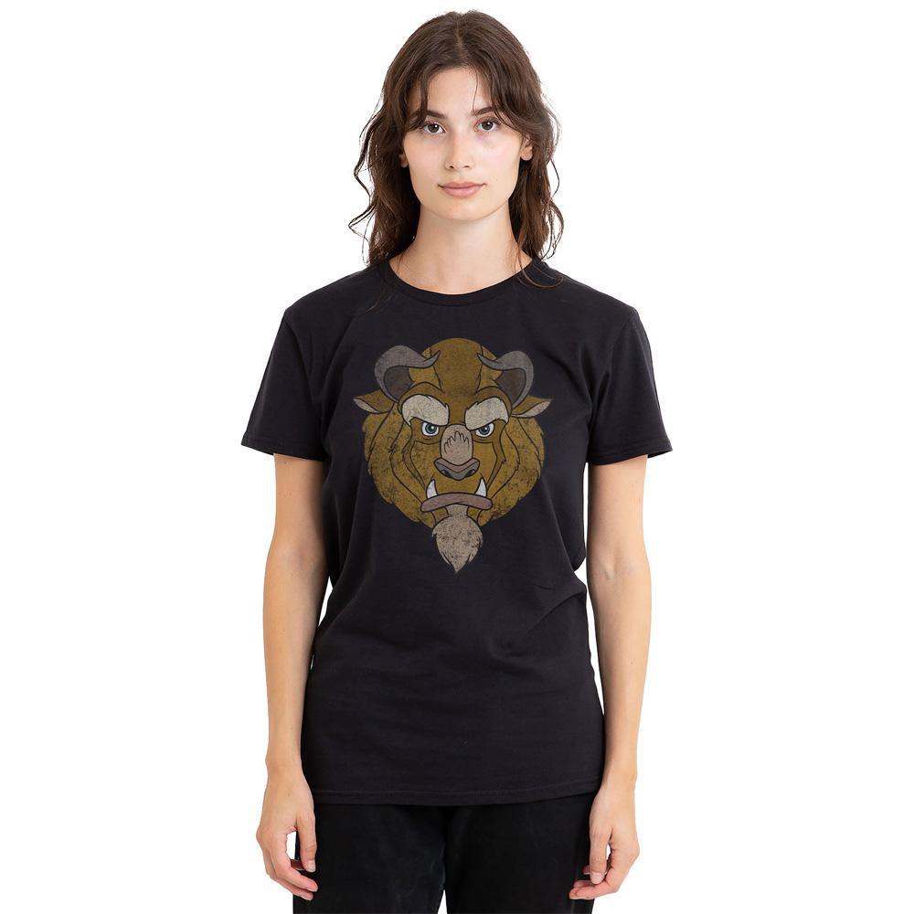 Beauty And The Beast T-Shirt Stampa Grafica Beast  