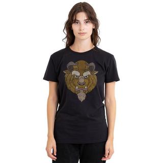 Beauty And The Beast T-Shirt Stampa Grafica Beast  