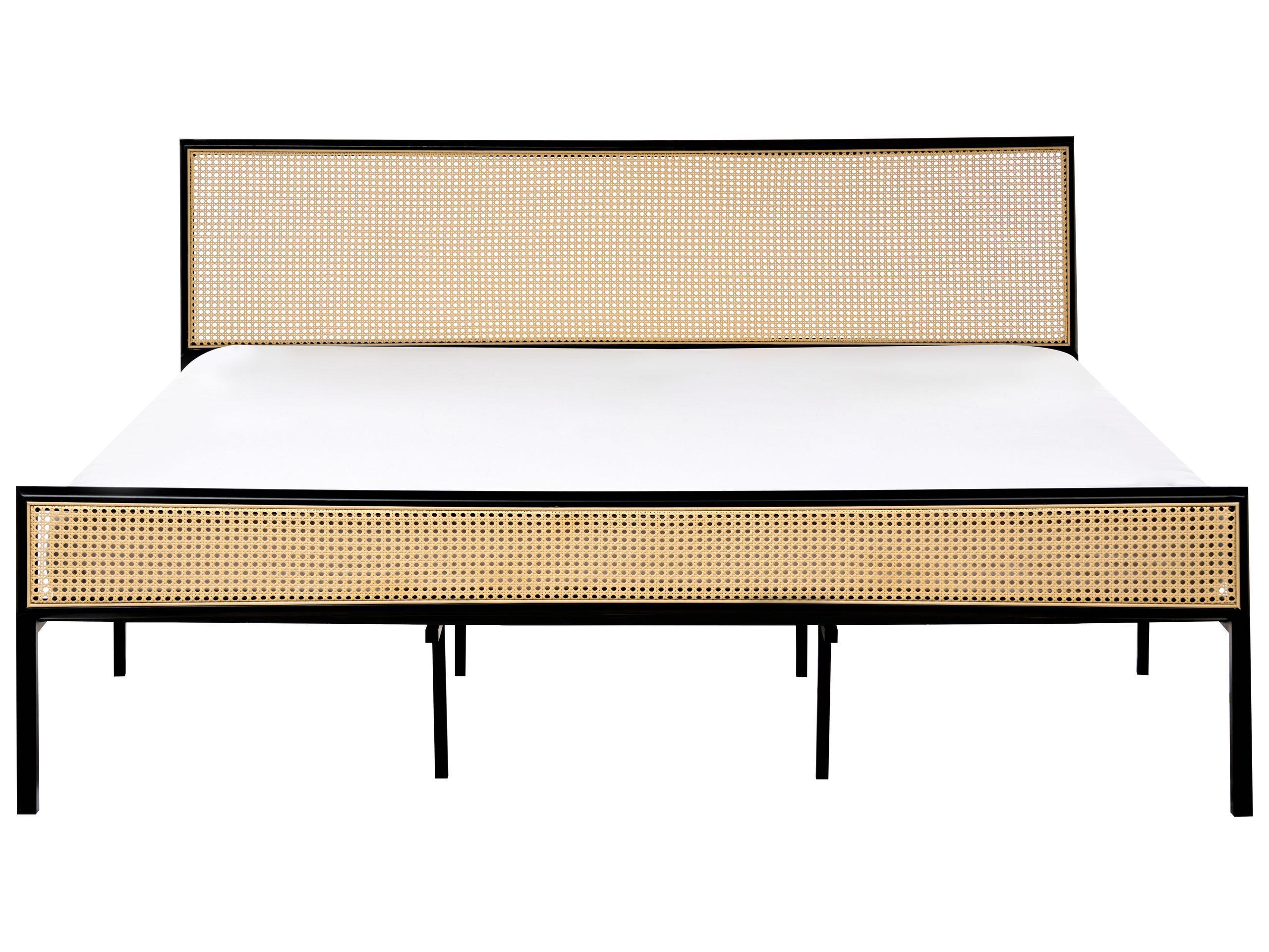 Beliani Letto en Ferro Moderno AVANTON  