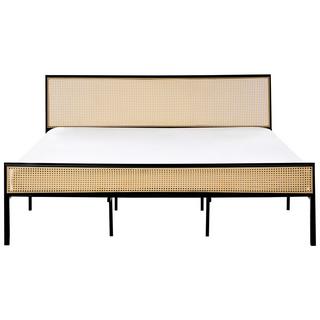 Beliani Letto en Ferro Moderno AVANTON  