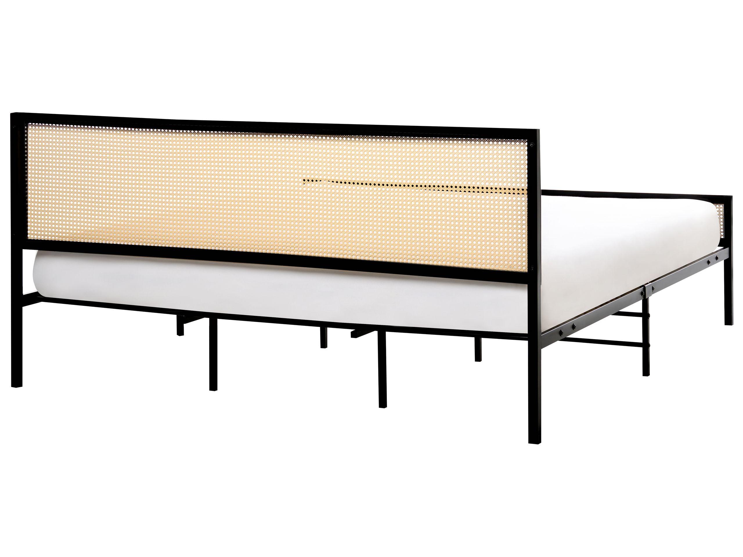 Beliani Letto en Ferro Moderno AVANTON  