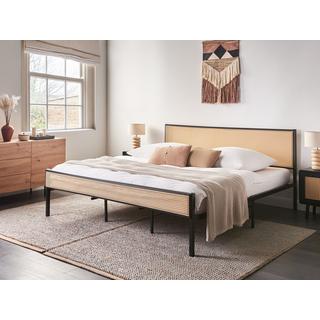 Beliani Letto en Ferro Moderno AVANTON  