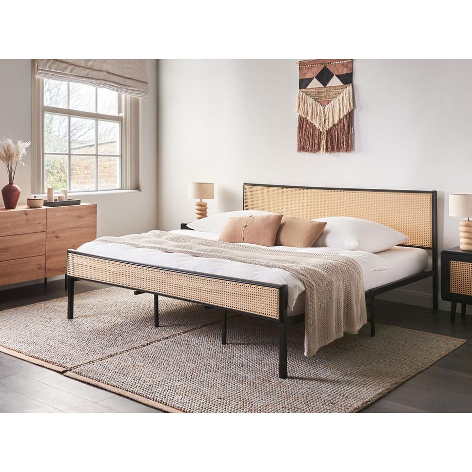 Beliani Letto en Ferro  AVANTON  