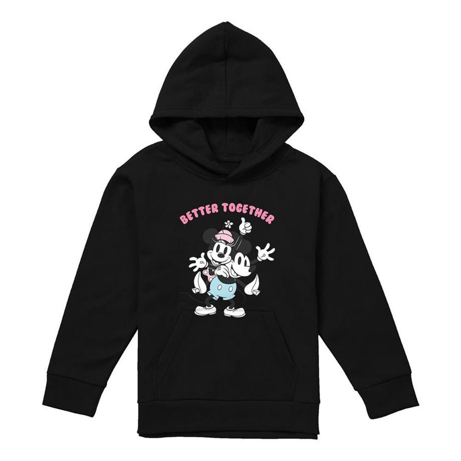 Sweat À Capuche Motif Mickey Mouse Et Minnie Mouse Better Together