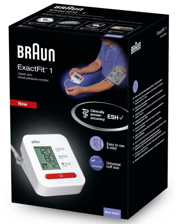 BRAUN  Sfigmomanometro ExactFit 1 BUA5000EUV1 