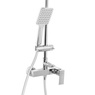 Beliani Ensemble de douche avec mitigeur et douche de pluie en Laiton Moderne CATAGENA  