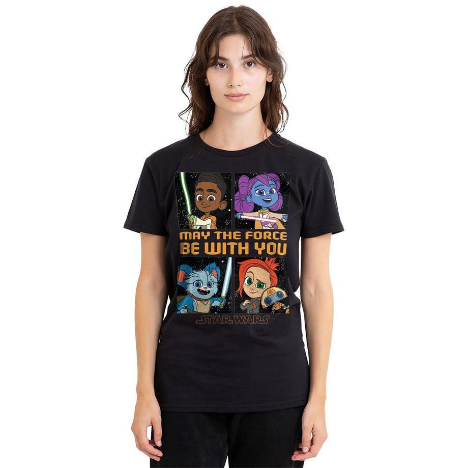 STAR WARS Young Jedi Adventure Among The Stars T-Shirt  