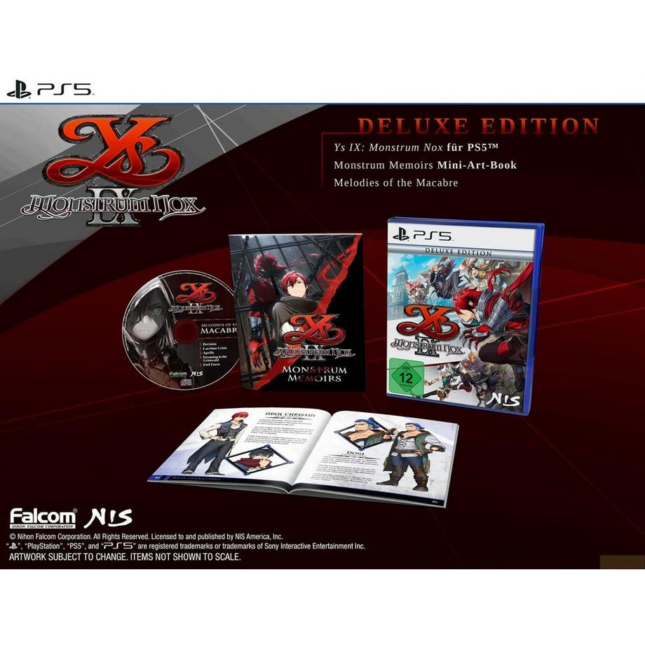 NIS America  Ys IX: Monstrum Nox - Deluxe Edition 