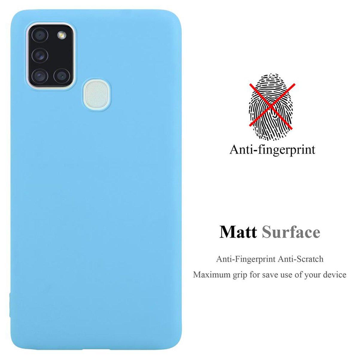 Cadorabo  Housse compatible avec Samsung Galaxy A21s - Coque de protection en silicone TPU flexible 