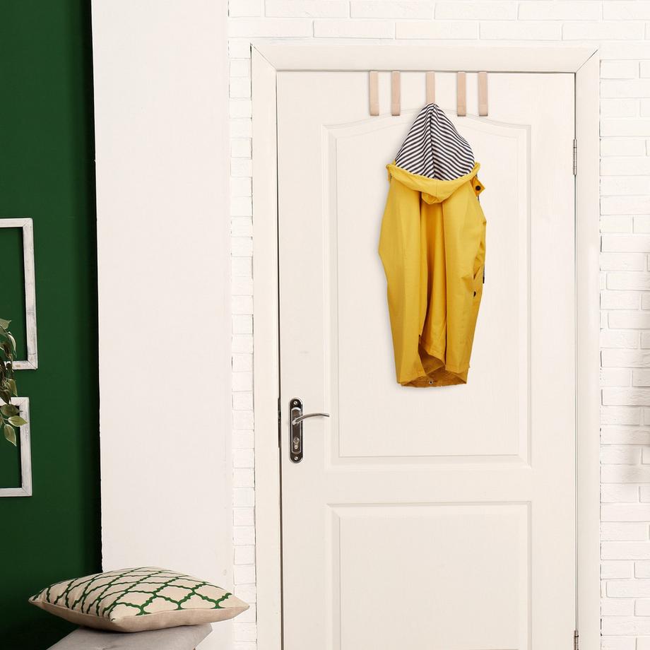 Northix Set di 5 ganci per porta in legno  