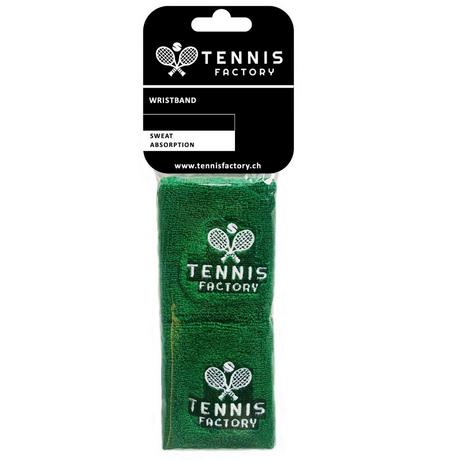Tennis Factory  8x8 Schweissband dunkelgrün 