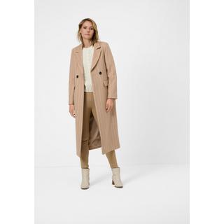 RICANO  Manteau  Valia, en beige avec des rayures blanches 