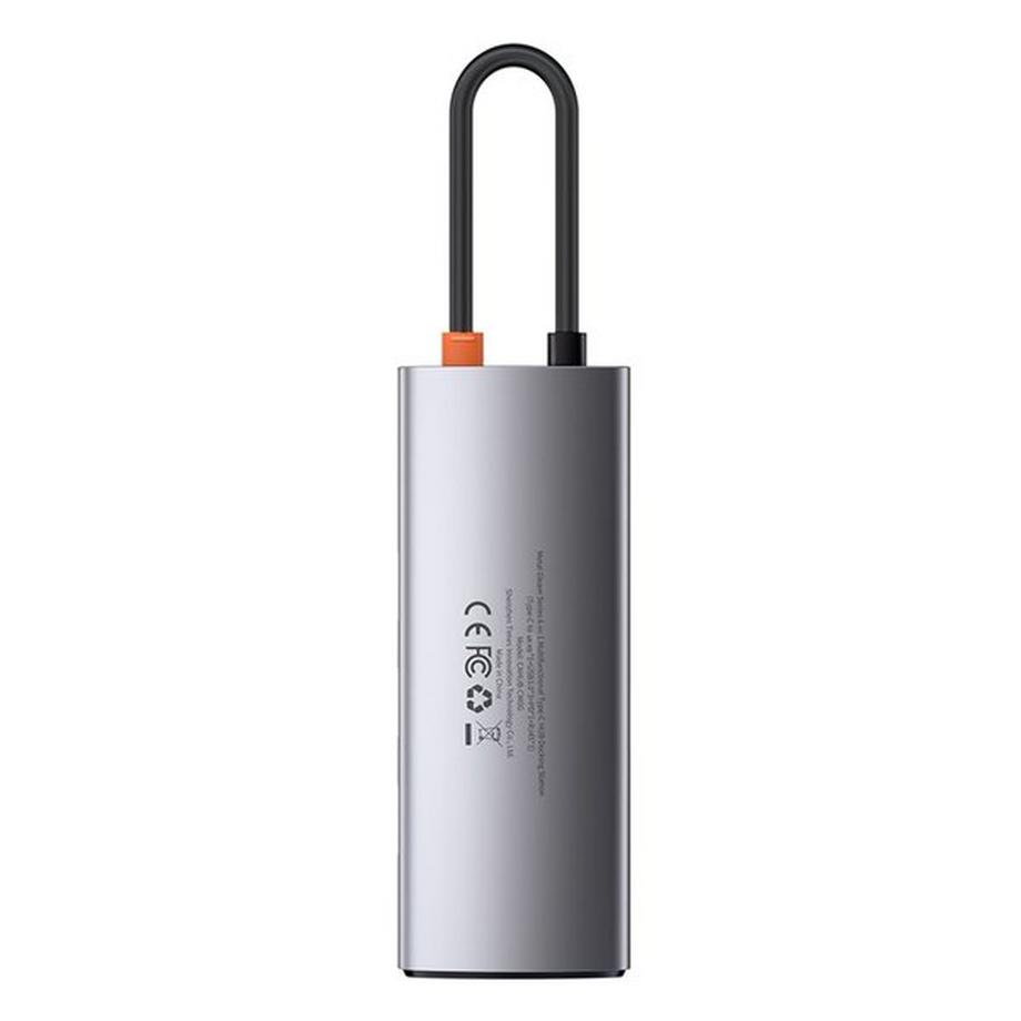 Baseus  Baseus Metal Gleam USB 3.2 Gen 1 (3.1 Gen 1) Type-C 5000 Mbit/s Grau 