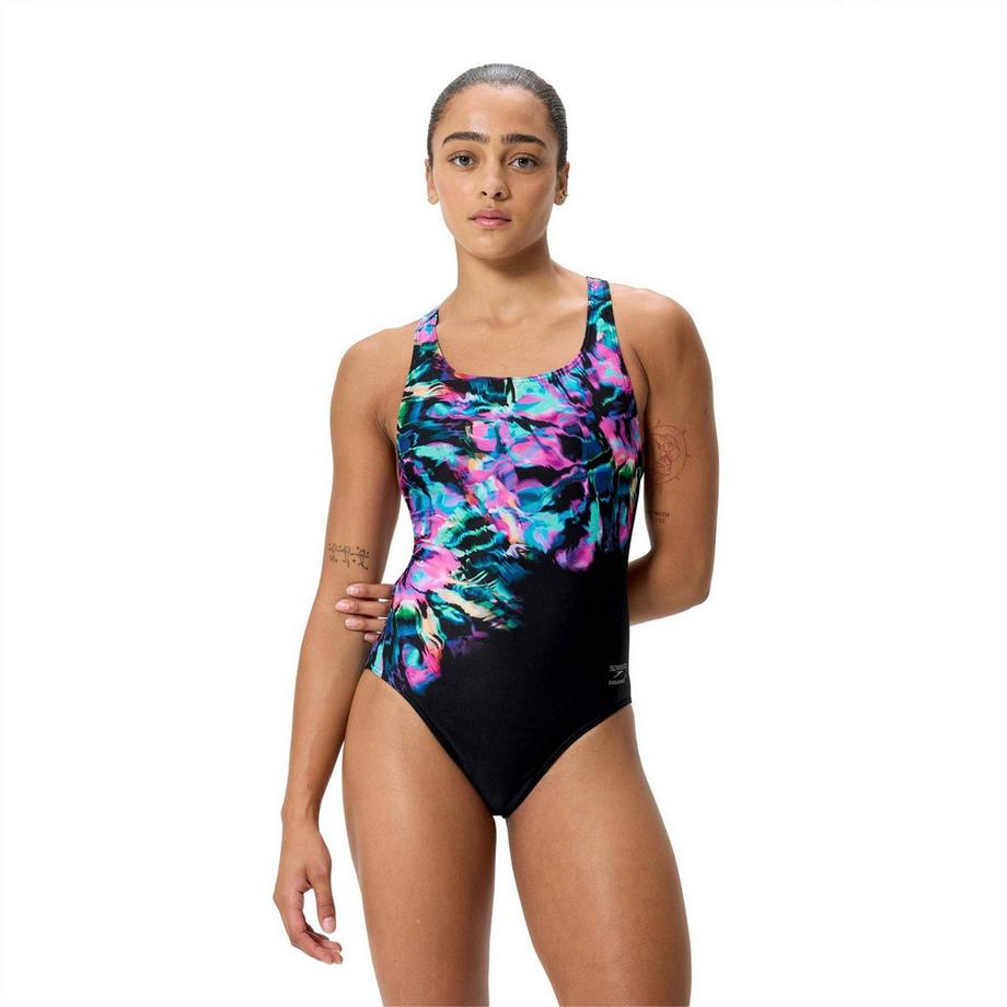 Maillot De Bain 1 Pièce motif/style Abstrait