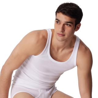 Schiesser Essentials 2er Pack Bequem sitzendes Unterhemd  