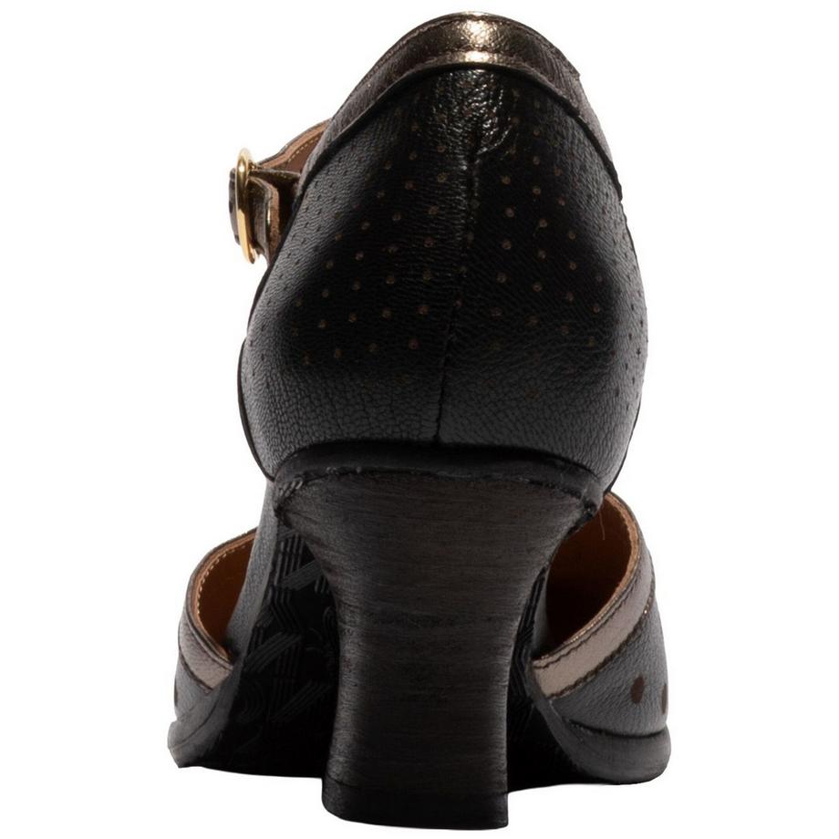 FLY London Pumps con cinturino a T motivo pois  