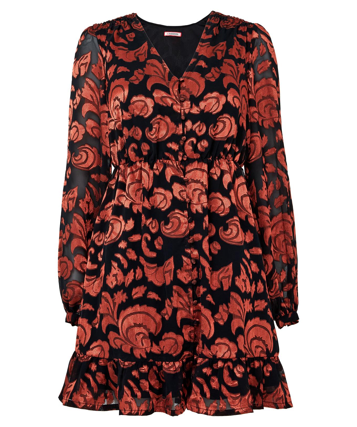 Joe Browns  Robe Tunique Col V Florale 