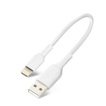 Câble USB / Lightning Belkin Blanc 15cm