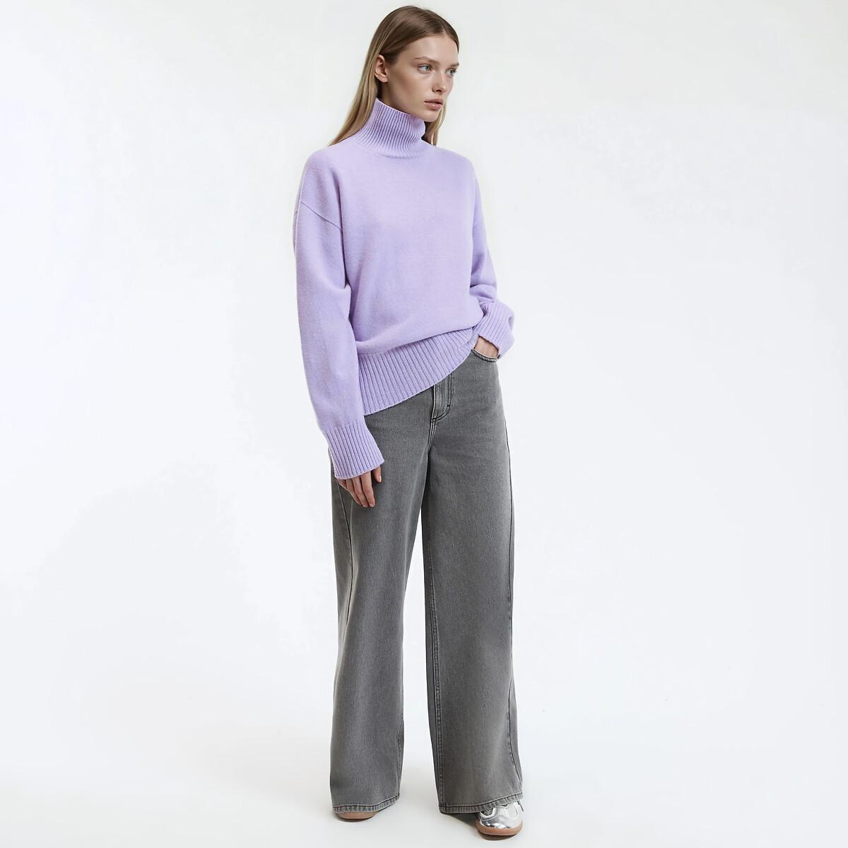 La Redoute Collections Woll Kaschmir Rollkragenpullover  