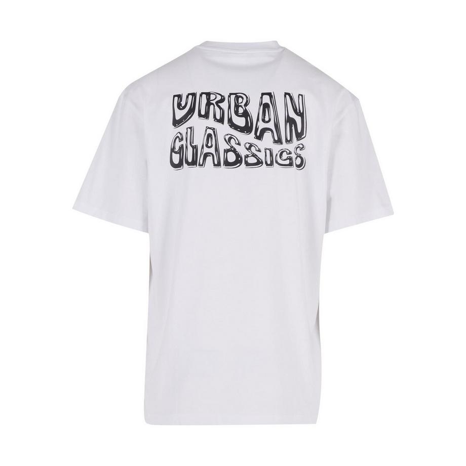 URBAN CLASSICS Shiny Logo Tall T-Shirt  
