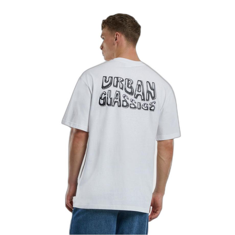 URBAN CLASSICS Shiny Logo Tall T-Shirt  