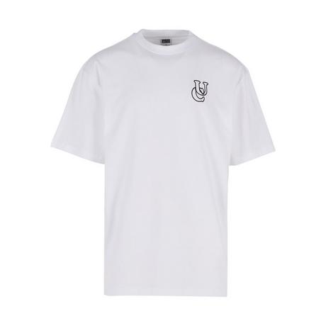 URBAN CLASSICS Shiny Logo Tall T-Shirt  