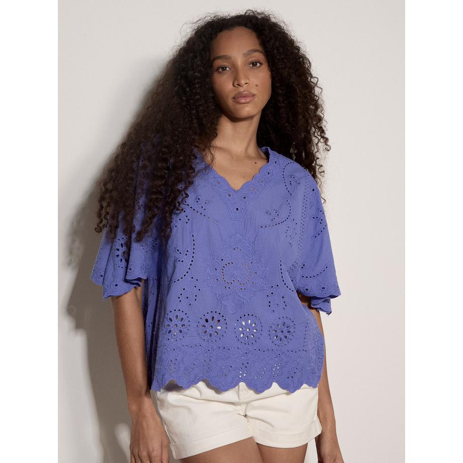 APRICOT Spitzen Top mit Stickerei  