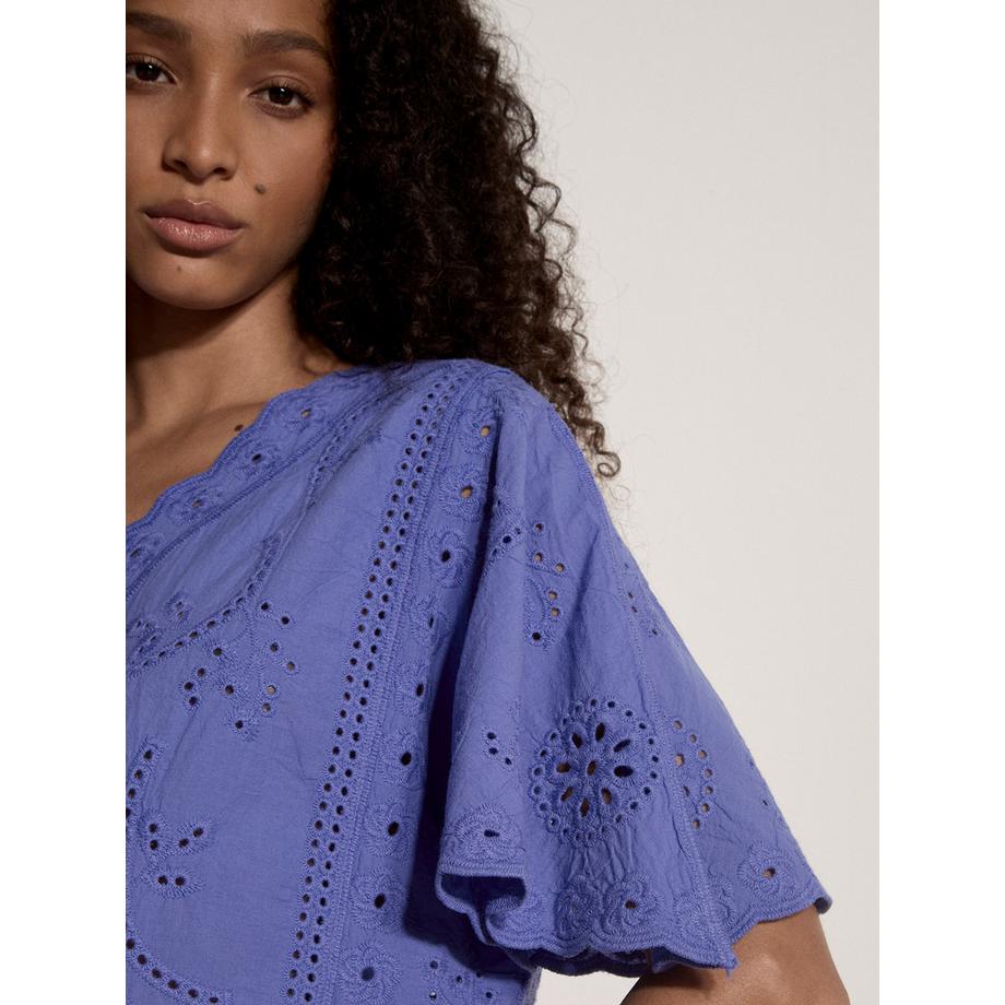 APRICOT Spitzen Top mit Stickerei  