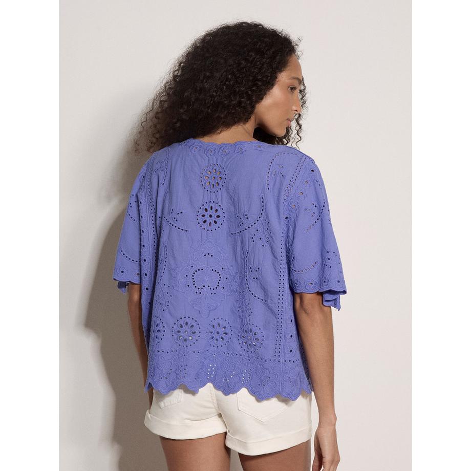 APRICOT Spitzen Top mit Stickerei  